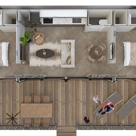 Panorama | 4 Personen * Tandel